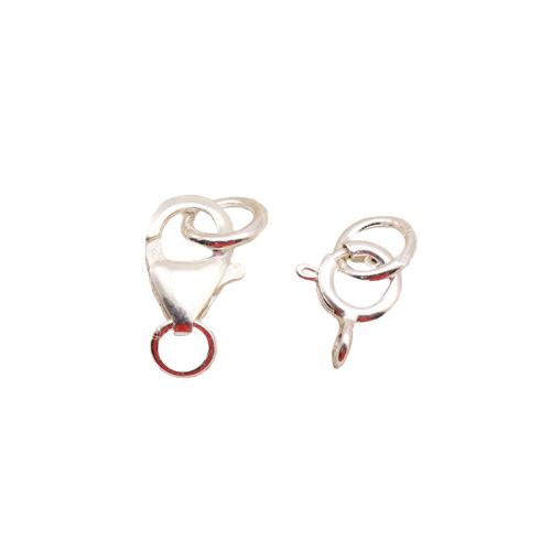 Fermoir pince de homard en argent Sterling 925, DIY & styles différents pour le choix, Vendu par PC