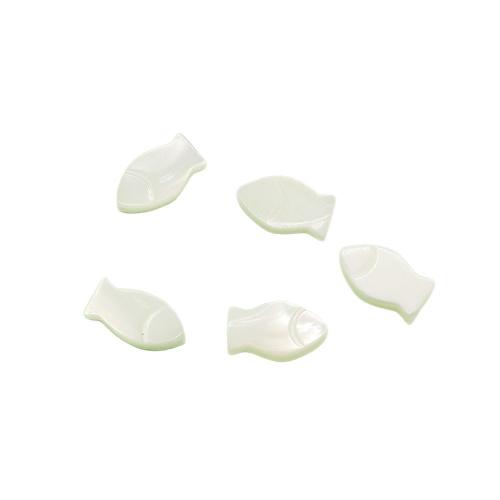 Perles de coquillages blancs, Lèvre blanche, poisson, DIY, couleurs mélangées, Vendu par PC