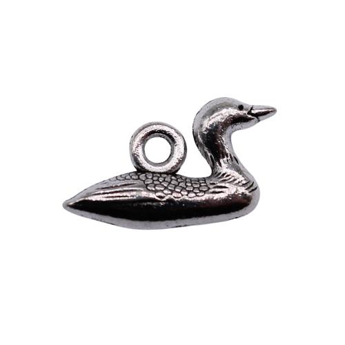 Tibetan Style Animal Pendants, plated, DIY, 18x10mm, 20PCs/Bag, Sold By Bag
