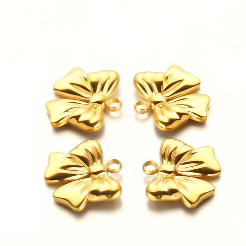 Bijoux pendentifs en acier inoxydable , Acier inoxydable 304, Placage de couleur d'or, DIY, plus de couleurs à choisir, 5PC/sac, Vendu par sac