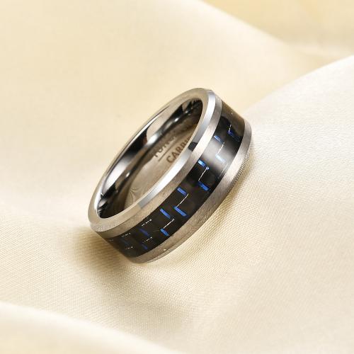 Tungsten Steel Ring for Men , gold color plated, fashion jewelry, more colors for choice, Sold By PC