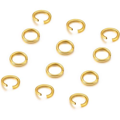 Stainless Steel Open Ring, 304 Stainless Steel, Vacuum Ion Plating, DIY, more colors for choice, Sold By PC