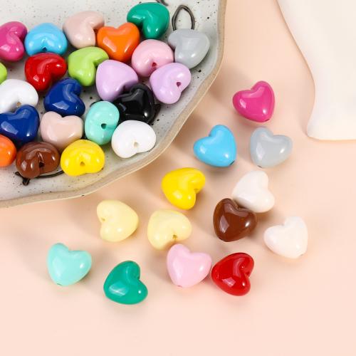 Opaque Acrylic Beads, stoving varnish, DIY, more colors for choice, 5PCs/Bag, Sold By Bag