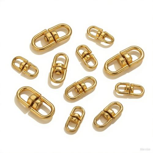 Stainless Steel Jewelry Clasp, 304 Stainless Steel, plated, DIY & different size for choice, more colors for choice, 10PCs/Bag, Sold By Bag