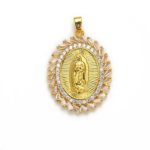 Crystal Pendants, Brass, with Crystal, gold color plated, DIY & micro pave cubic zirconia, golden, nickel, lead & cadmium free, 23.60x3.64x35.56mm, 20PCs/Bag, Sold By Bag