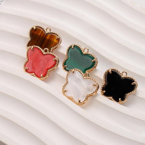 Bijoux Pendentifs en pierres gemmes, laiton, avec pierre gemme, papillon, Placage, DIY, doré, 18.70x2.90x16.84mm, 30PC/sac, Vendu par sac