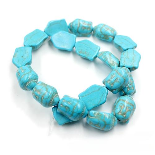 Turquoise Beads, polished, DIY & different size for choice, more colors for choice, 5Strands/Bag, Sold By Bag