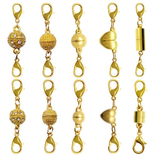 Tibetan Style Lobster Swivel Clasp, plated, DIY & different styles for choice & with rhinestone, Sold By PC