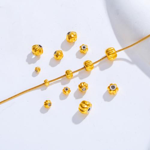 Stainless Steel Spacer Beads, 304 Stainless Steel, gold color plated, DIY, more colors for choice, 10PCs/Bag, Sold By Bag