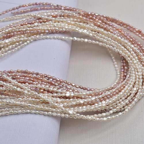 Keshi Cultured Freshwater Pearl Beads, Baroque, DIY, more colors for choice, 3x3mm, Sold Per 36 cm Strand