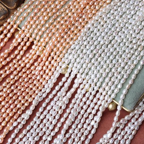 Cultured Baroque Freshwater Pearl Beads, DIY, more colors for choice, 3.5-4mm, Sold Per 35 cm Strand