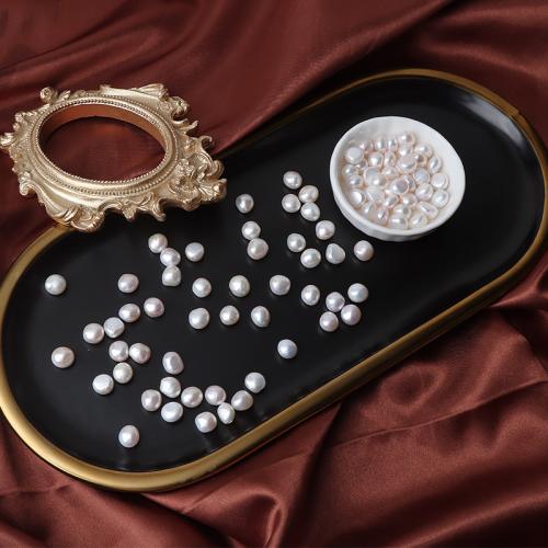 Keshi Cultured Freshwater Pearl Beads, Baroque, DIY, white, 10mm, Sold By PC