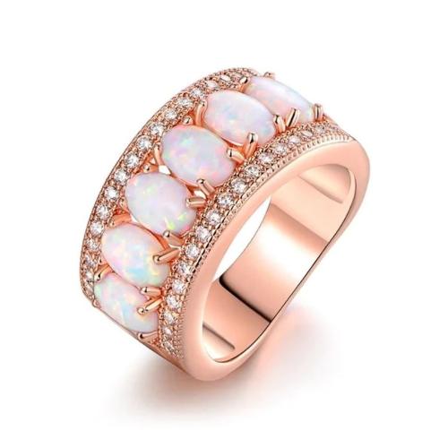 Cubic Zirconia Micro Pave Brass Ring, with Resin, plated, different size for choice & micro pave cubic zirconia & for woman, more colors for choice, Sold By PC