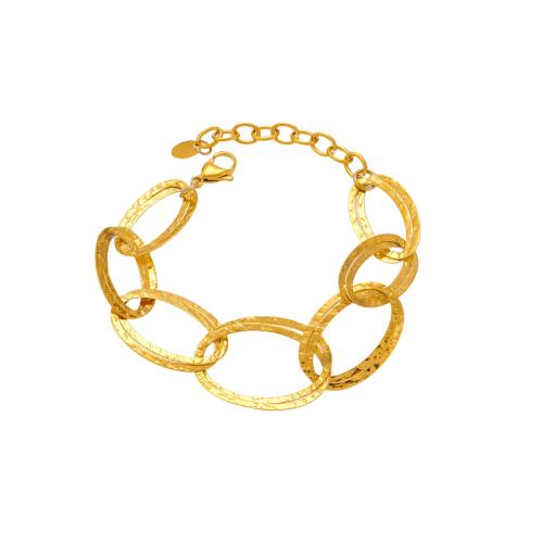 Stainless Steel Jewelry Bracelet, 304 Stainless Steel, plated, fashion jewelry & for woman & hollow, more colors for choice, Sold By PC