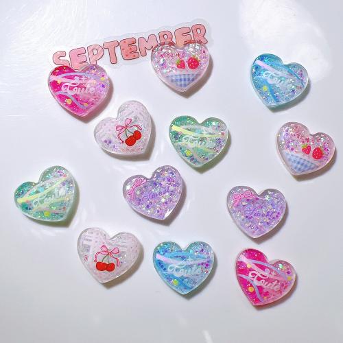 Hair Accessories DIY Findings, Resin, epoxy gel, more colors for choice, 10PCs/Bag, Sold By Bag