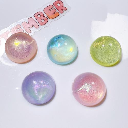 Hair Accessories DIY Findings, Resin, more colors for choice, 10PCs/Bag, Sold By Bag