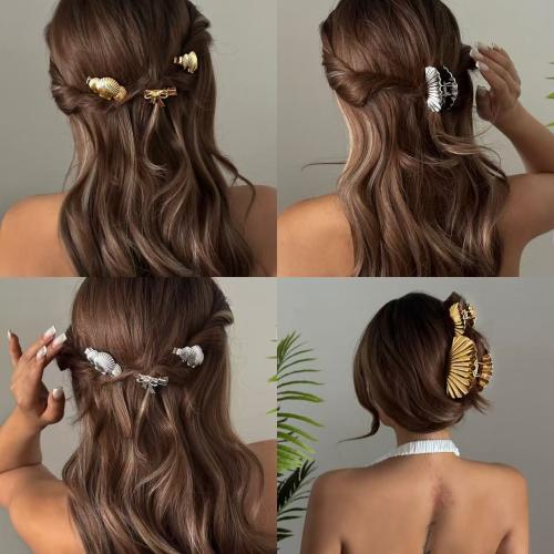 Hair Claw Clips, Tibetan Style, fashion jewelry, more colors for choice, Sold By PC