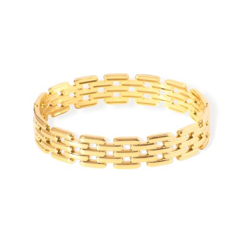 Stainless Steel Bangle, 304 Stainless Steel, plated, different styles for choice & for woman & hollow, Sold By PC
