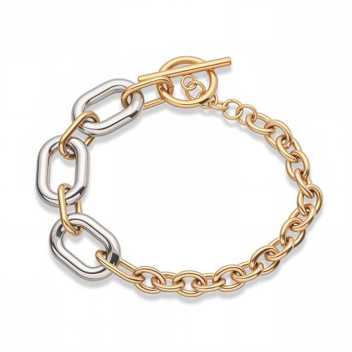 Stainless Steel Jewelry Bracelet, 304 Stainless Steel, plated, fashion jewelry & for woman, Sold By PC
