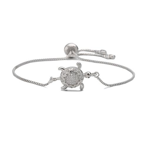 Cubic Zirconia Micro Pave Brass Bracelet, plated, fashion jewelry & micro pave cubic zirconia & for woman, more colors for choice, Sold By PC