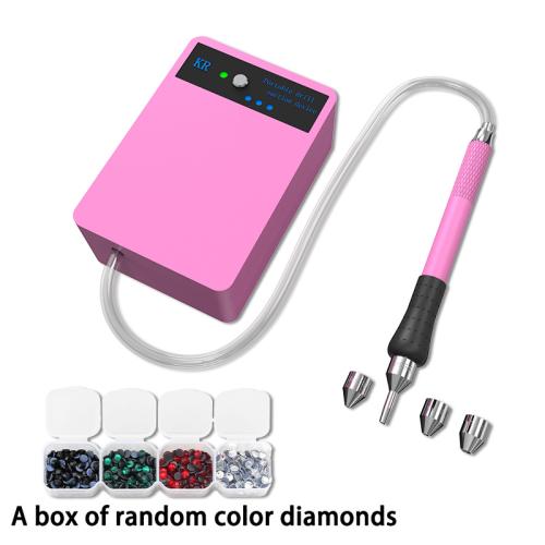ABS Plastic Rhinestone Picking Pencil, with Silicone, DIY & different styles for choice, Sold By Set