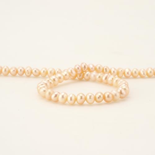 925 Sterling Silver Pearl Necklace, Freshwater Pearl, with 925 Sterling Silver, irregular, fashion jewelry, mixed colors, 4-4.5mm, Length:45 cm, Sold By PC