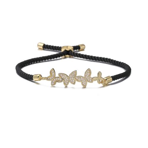 Cubic Zirconia Micro Pave Brass Bracelet, 18K gold plated, different styles for choice & micro pave cubic zirconia & for woman, Sold By PC