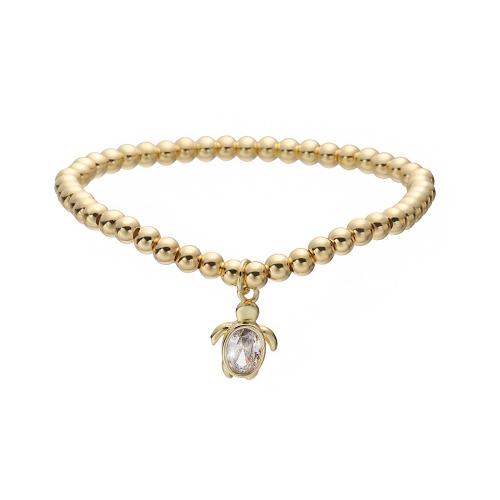 Cubic Zirconia Micro Pave Brass Bracelet, 18K gold plated, different styles for choice & micro pave cubic zirconia & for woman, Sold By PC