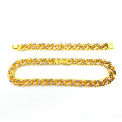 Tibetan Style Bracelet and Necklace, plated, Unisex & different styles for choice & epoxy gel, Sold By PC