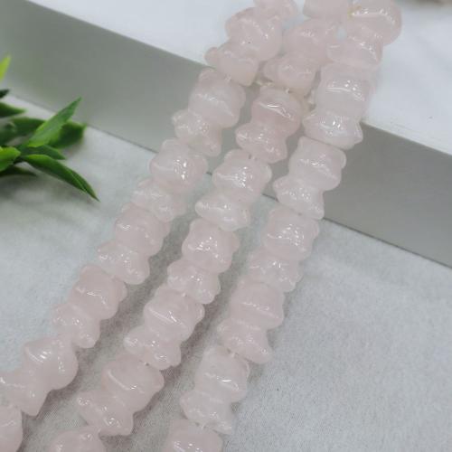 Gemstone Jewelry Beads, Natural Stone, Bear, DIY, more colors for choice, 12x16mm, Sold Per 38 cm Strand