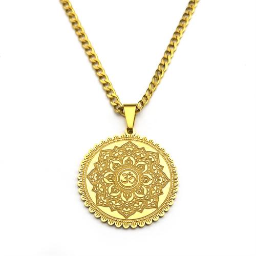 Stainless Steel Jewelry Necklace, 304 Stainless Steel, plated, fashion jewelry & for man, more colors for choice, Sold By PC