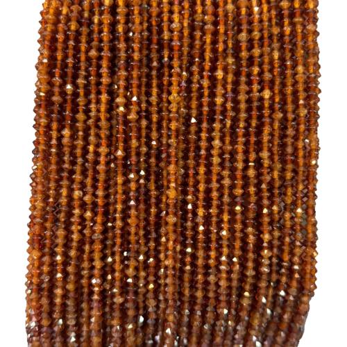 Gemstone Jewelry Beads, Natural Stone, DIY, more colors for choice, 2x3mm, Sold Per 38 cm Strand