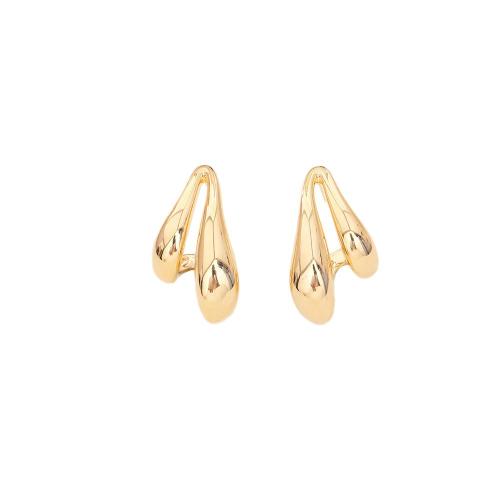 Brass Stud Earring, plated, different size for choice & for woman & hollow, more colors for choice, Sold By Pair