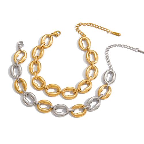 Stainless Steel Jewelry Bracelet, 304 Stainless Steel, plated, fashion jewelry & different styles for choice & for woman, more colors for choice, Sold By PC