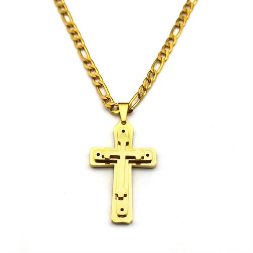 Stainless Steel Jewelry Necklace, 304 Stainless Steel, plated, fashion jewelry & for man, more colors for choice, Sold By PC