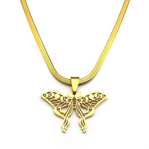 Edelstahl Schmuck Halskette, 304 Edelstahl, plattiert, Modeschmuck & für Frau & hohl, keine, verkauft von PC