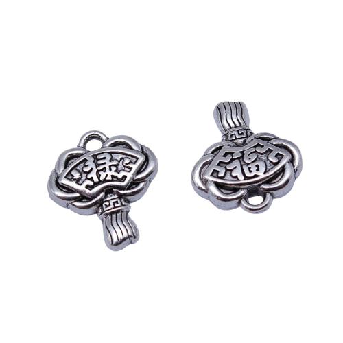 Tibetan Style Pendants, Lantern, plated, DIY, 10PCs/Bag, Sold By Bag