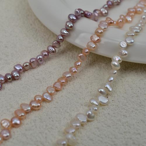 Keshi Cultured Freshwater Pearl Beads, Baroque, DIY, more colors for choice, 4-5mm, Sold Per 36 cm Strand