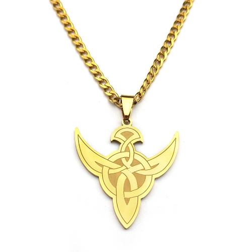 Stainless Steel Jewelry Necklace, 304 Stainless Steel, plated, fashion jewelry & Unisex, more colors for choice, Sold By PC