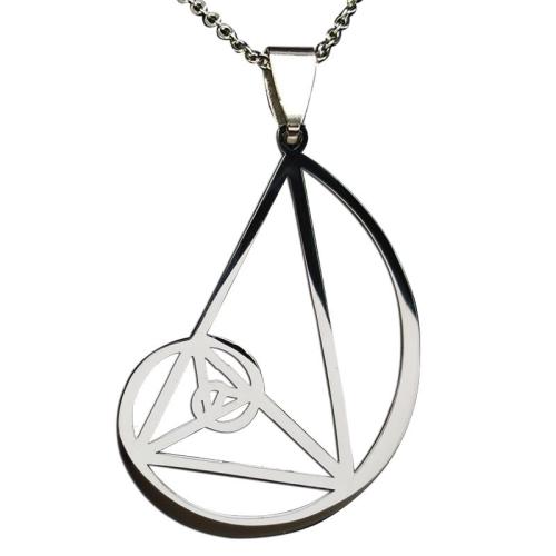 Edelstahl Schmuck Halskette, 304 Edelstahl, plattiert, Modeschmuck & unisex & hohl, keine, verkauft von PC