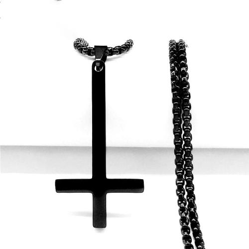 Stainless Steel Jewelry Necklace, 304 Stainless Steel, plated, fashion jewelry & Unisex, more colors for choice, Sold By PC