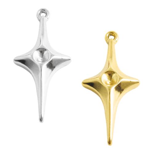 Colgantes de Acero Inoxidable, acero inoxidable 304, chapado, Bricolaje, más colores para la opción, 10PCs/Bolsa, Vendido por Bolsa