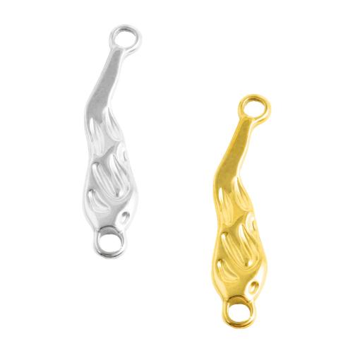 Stainless Steel Connector, 304 Stainless Steel, plated, DIY, more colors for choice, 10PCs/Strand, Sold By Strand