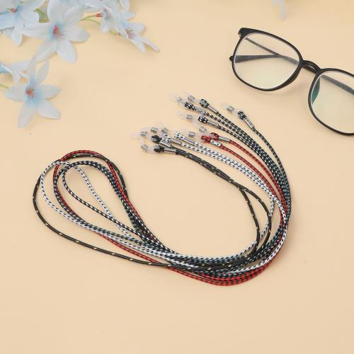 Polyester Glasses Anti-skidding Rope, DIY, more colors for choice, 700mm, Length:70 cm, 2PCs/Bag, Sold By Bag