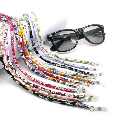 Polyester Glasses Anti-skidding Rope, DIY, more colors for choice, 700x5x5mm, 2PCs/Bag, Sold By Bag