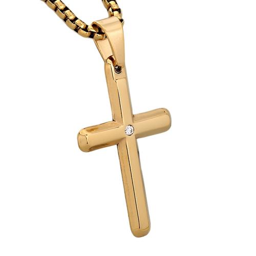 Pendentifs en acier inoxydable de la Croix-, Acier inoxydable 304, Placage, DIY & avec strass, plus de couleurs à choisir, Vendu par PC