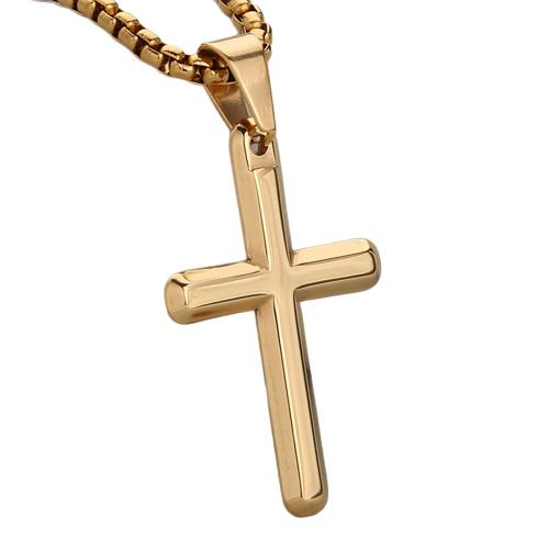 Stainless Steel Cross Pendants, 304 Stainless Steel, plated, DIY, more colors for choice, Sold By PC