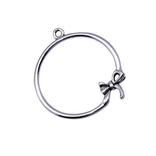 Tibetan Style Bowknot Pendants, plated, DIY, 10PCs/Bag, Sold By Bag