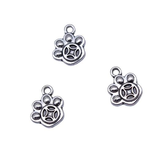 Tibetan Style Pendants, plated, DIY, 20PCs/Bag, Sold By Bag