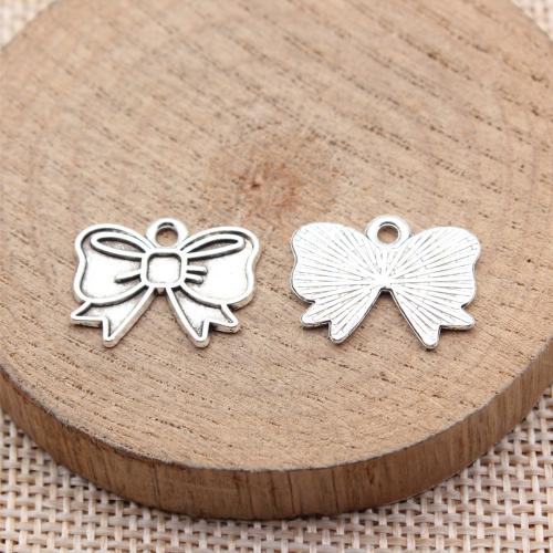 Tibetan Style Bowknot Pendants, plated, DIY, more colors for choice, Sold By PC